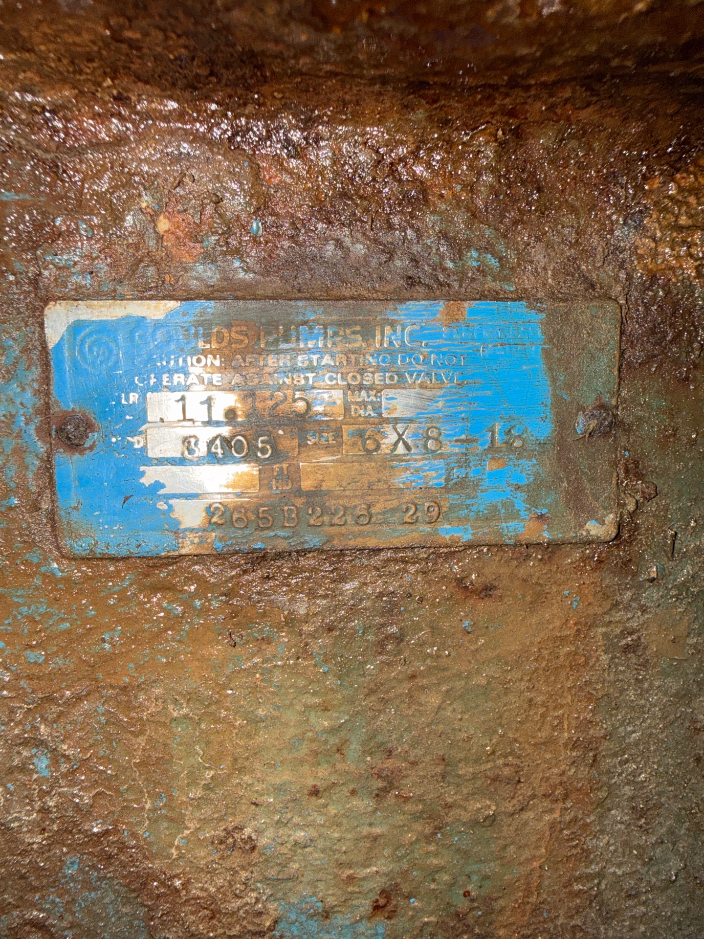 GOULDS 3405 PUMP & 25 HP MOTOR ASSEMBLY - undefined