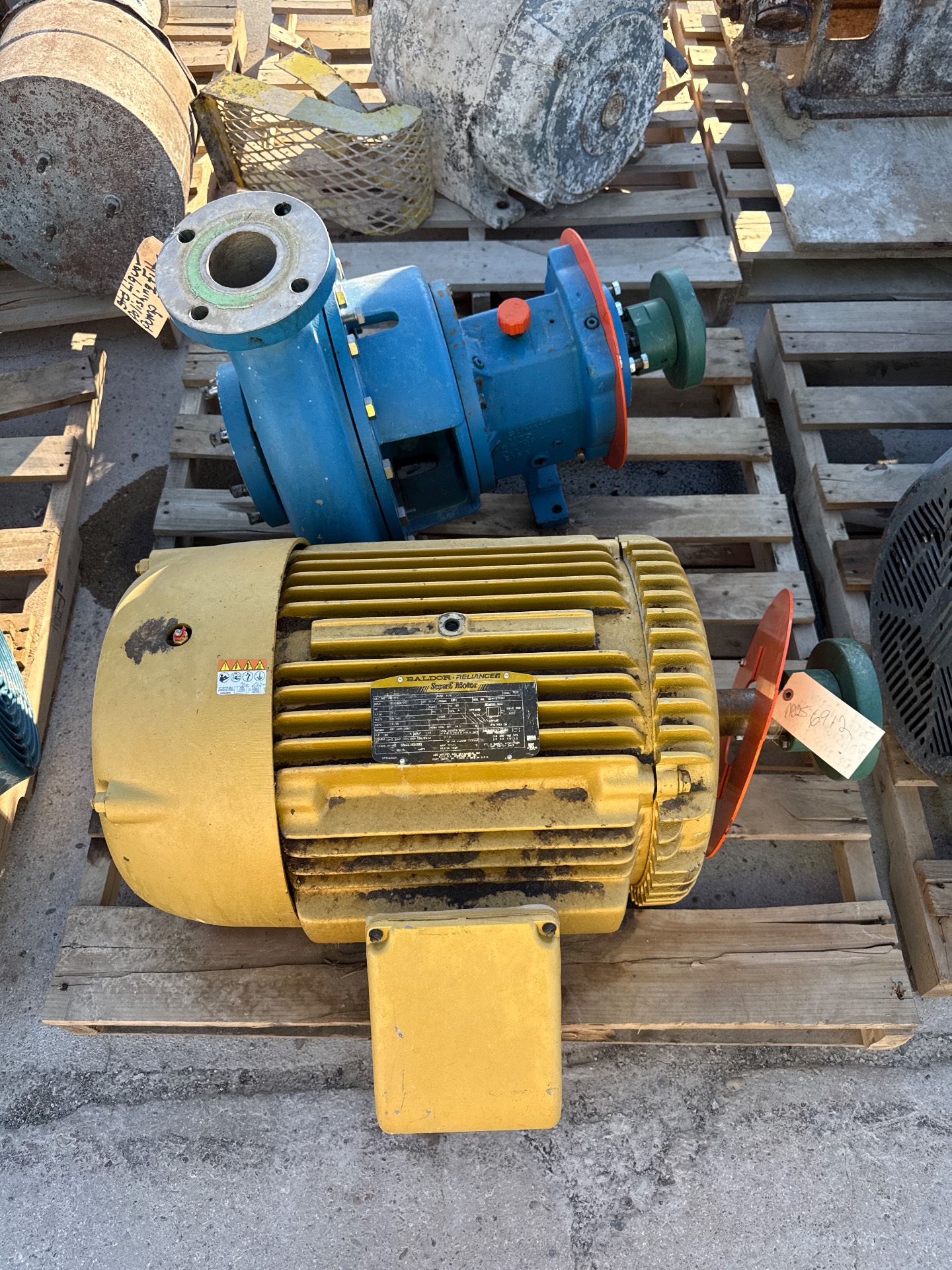 SUMMIT 2196 MTO PUMP & 50 HP MOTOR ASSEMBLY - undefined