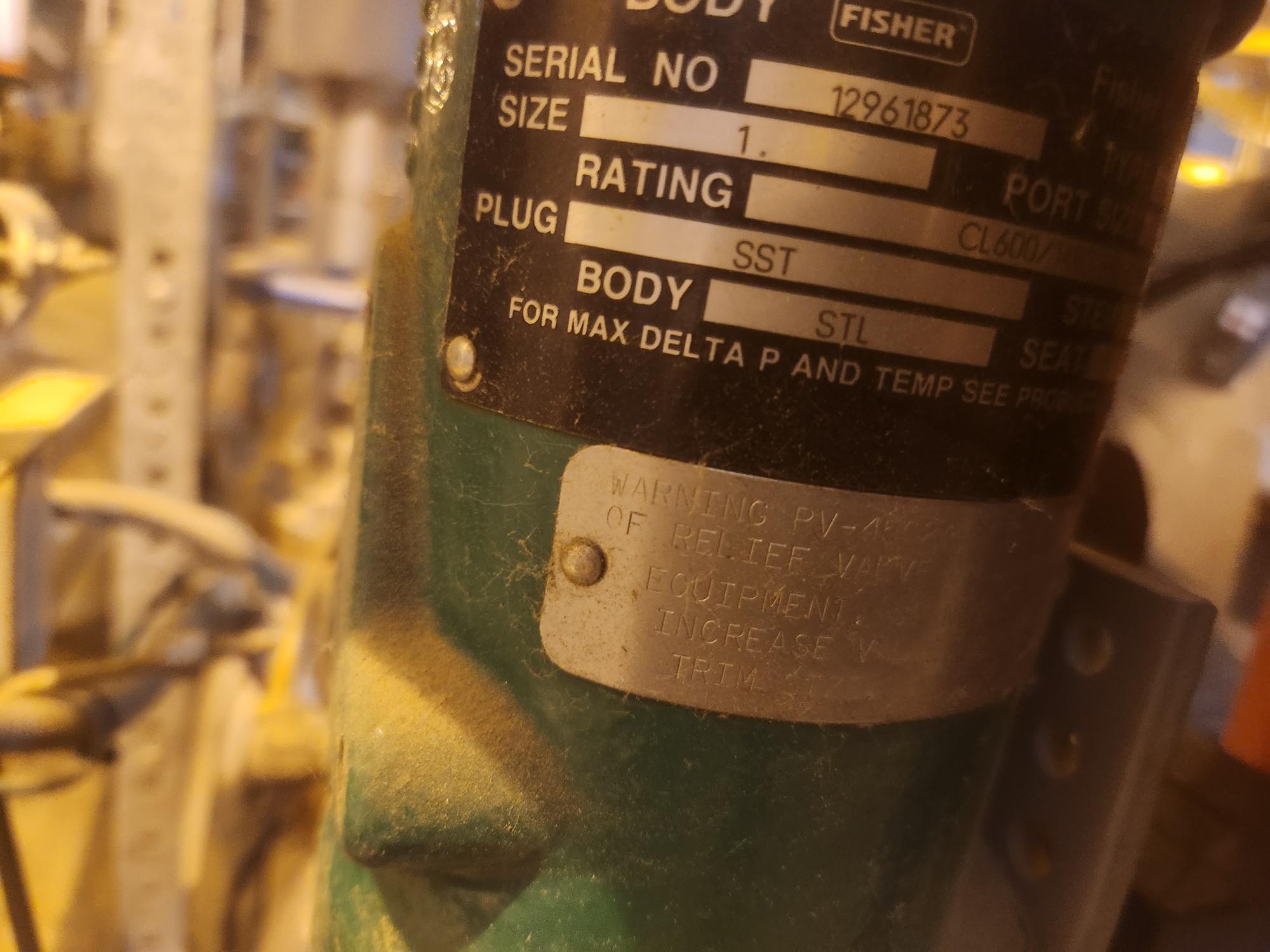 FISHER EZ CONTROL VALVE & 667 ACTUATOR ASSEMBLY - undefined