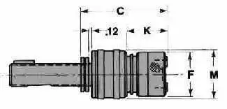 UNIVERSAL ENGINEERING MAX FLOAT MODEL 169 COLLET HOLDER SIZE 1 RANGE 0 TO 9/16" SHANK 3/4-12 - undefined