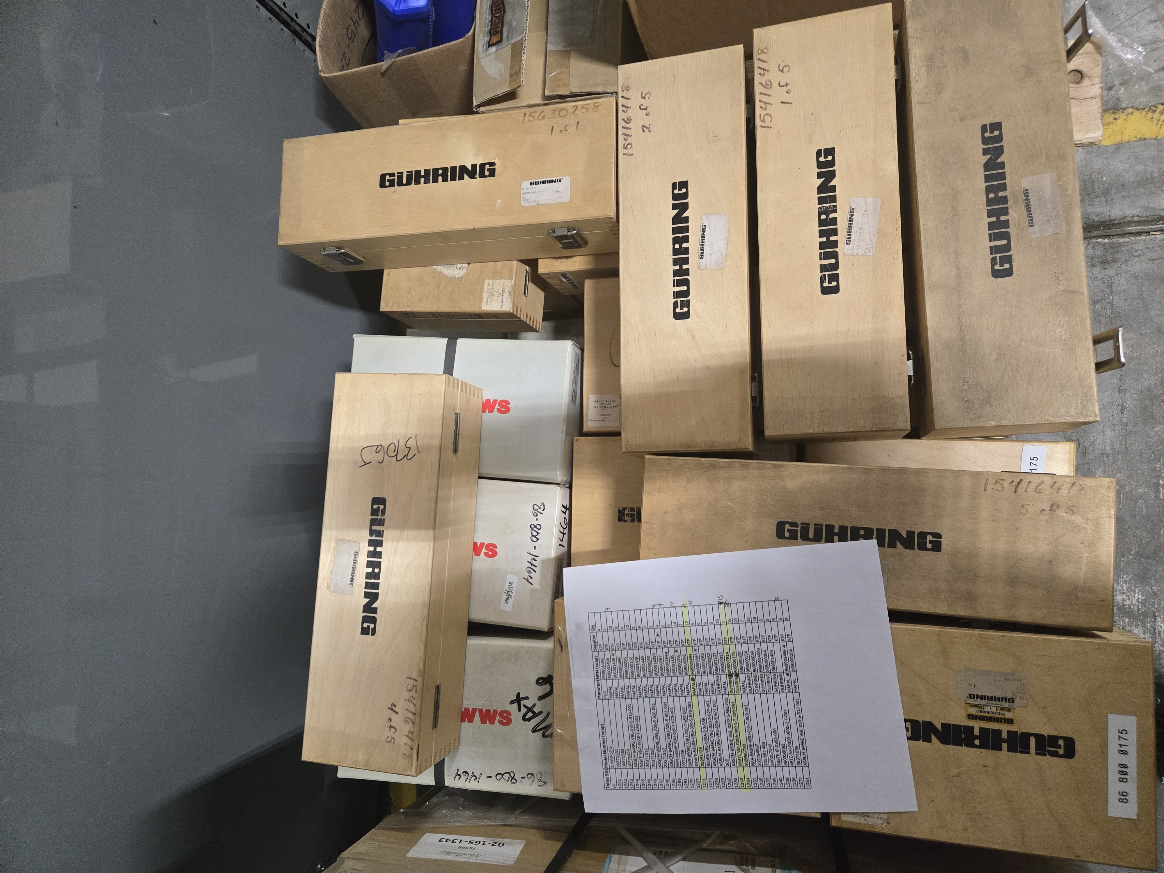 BULK QTY OF MAPAL/GUHRING TOOLING - undefined