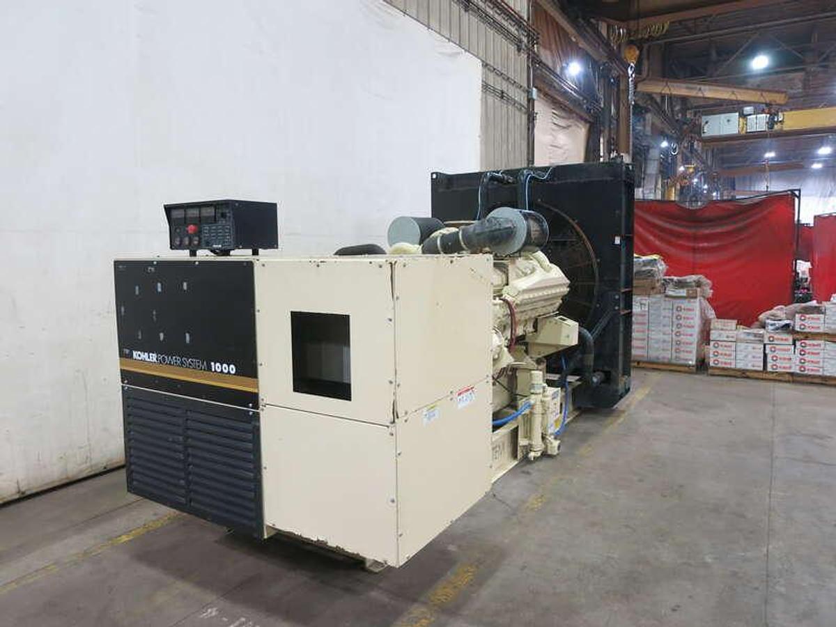 2000 KOHLER 1000ROZM DIESEL GENERATOR 1000 KW - undefined