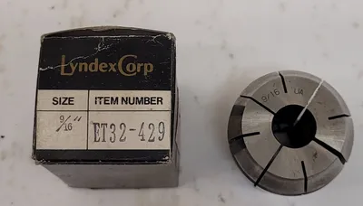 UNBRANDED 5-PIECE COLLET SET: CENTAUR, LYNDEX, SYIC, ERI AMERICA ER32 AND TG-0531 SIZES - undefined