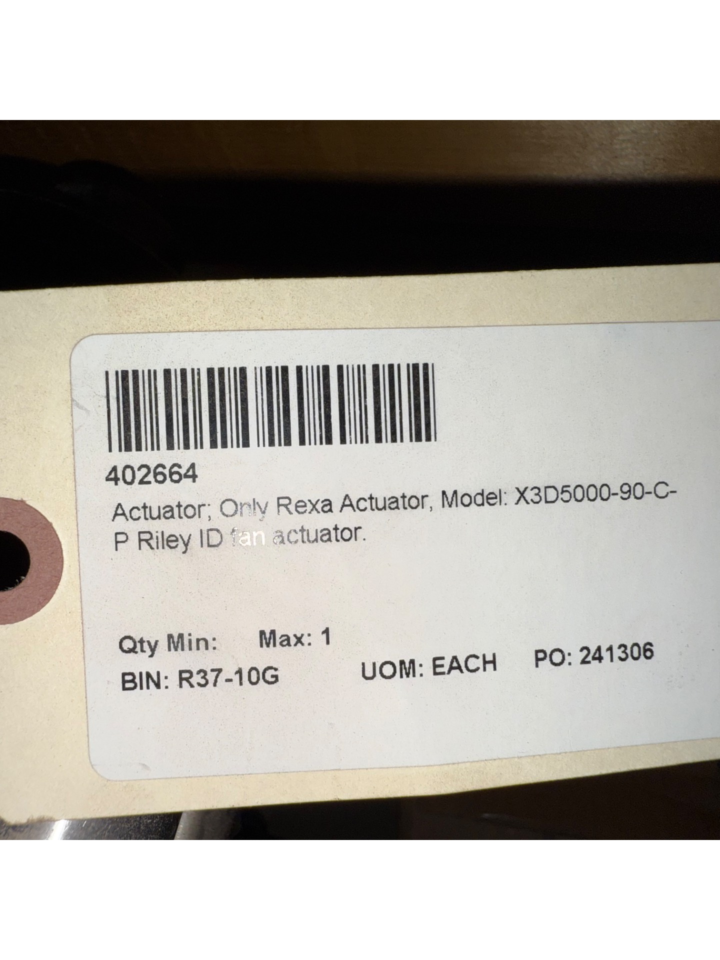 REXA X3D5000-90-C-P ACTUATOR - undefined
