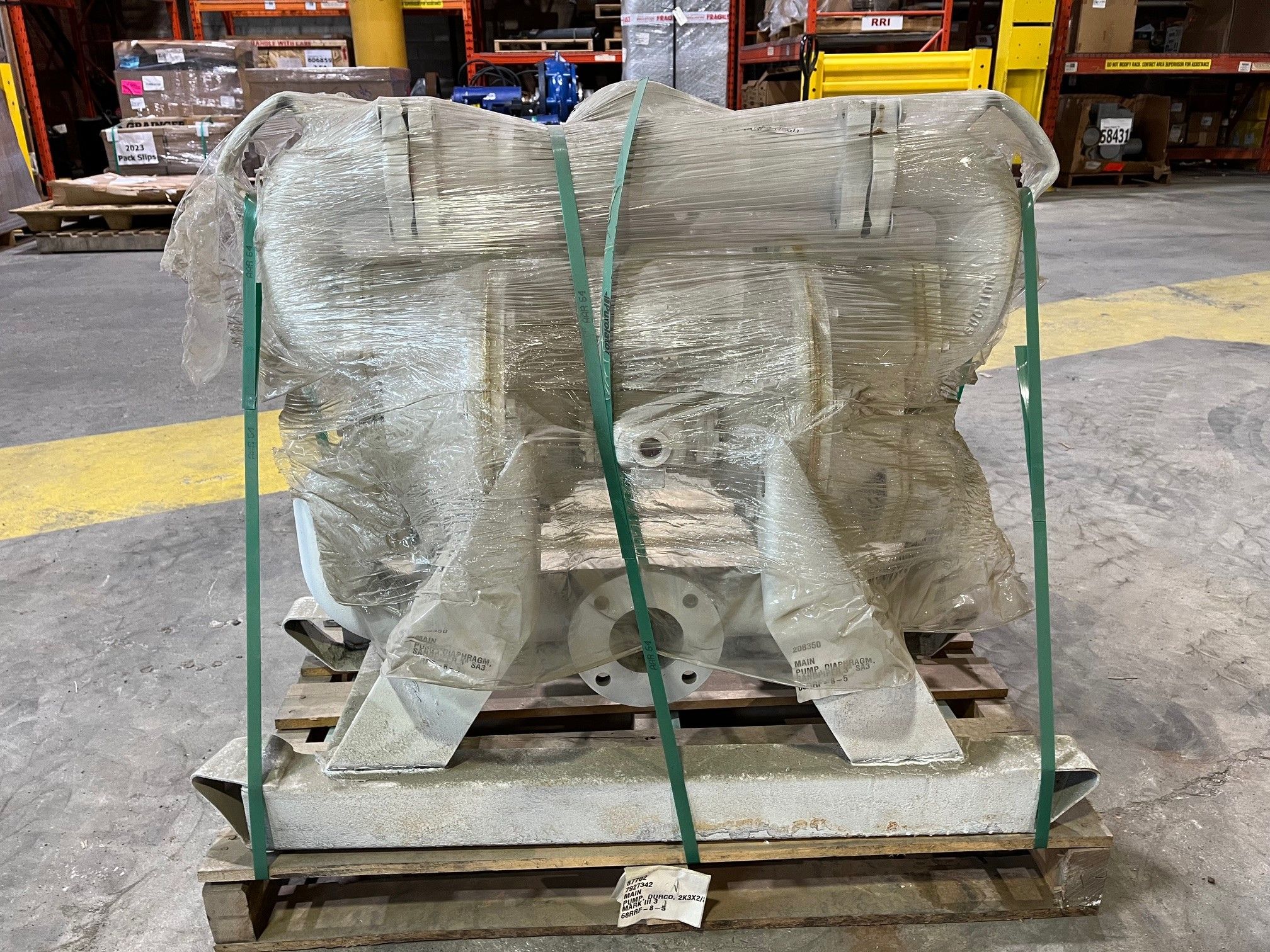 WARREN RUPP 3" SA3 DIAPHRAGM SANDPIPER PUMP - undefined