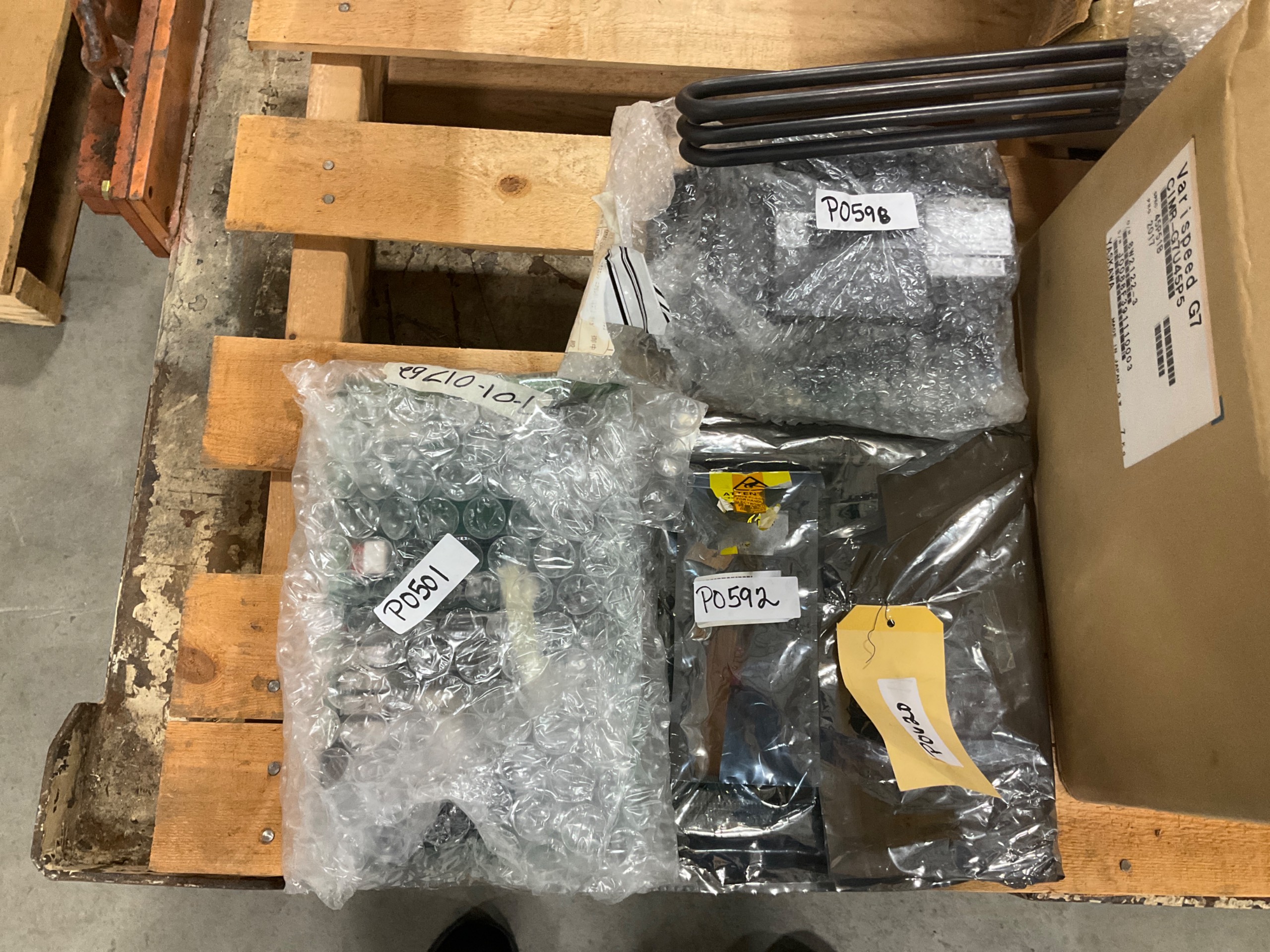 BULK LIST OF ELECTRICAL COMPONENTS - undefined