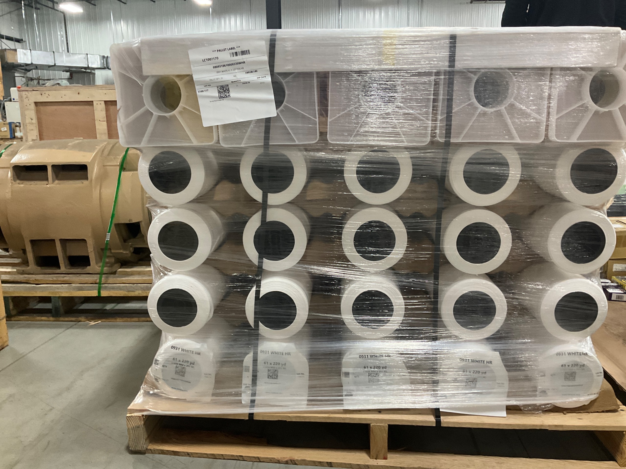 QTY 25: AMERICAN BILTRITE PACKAGING ROLLS - undefined