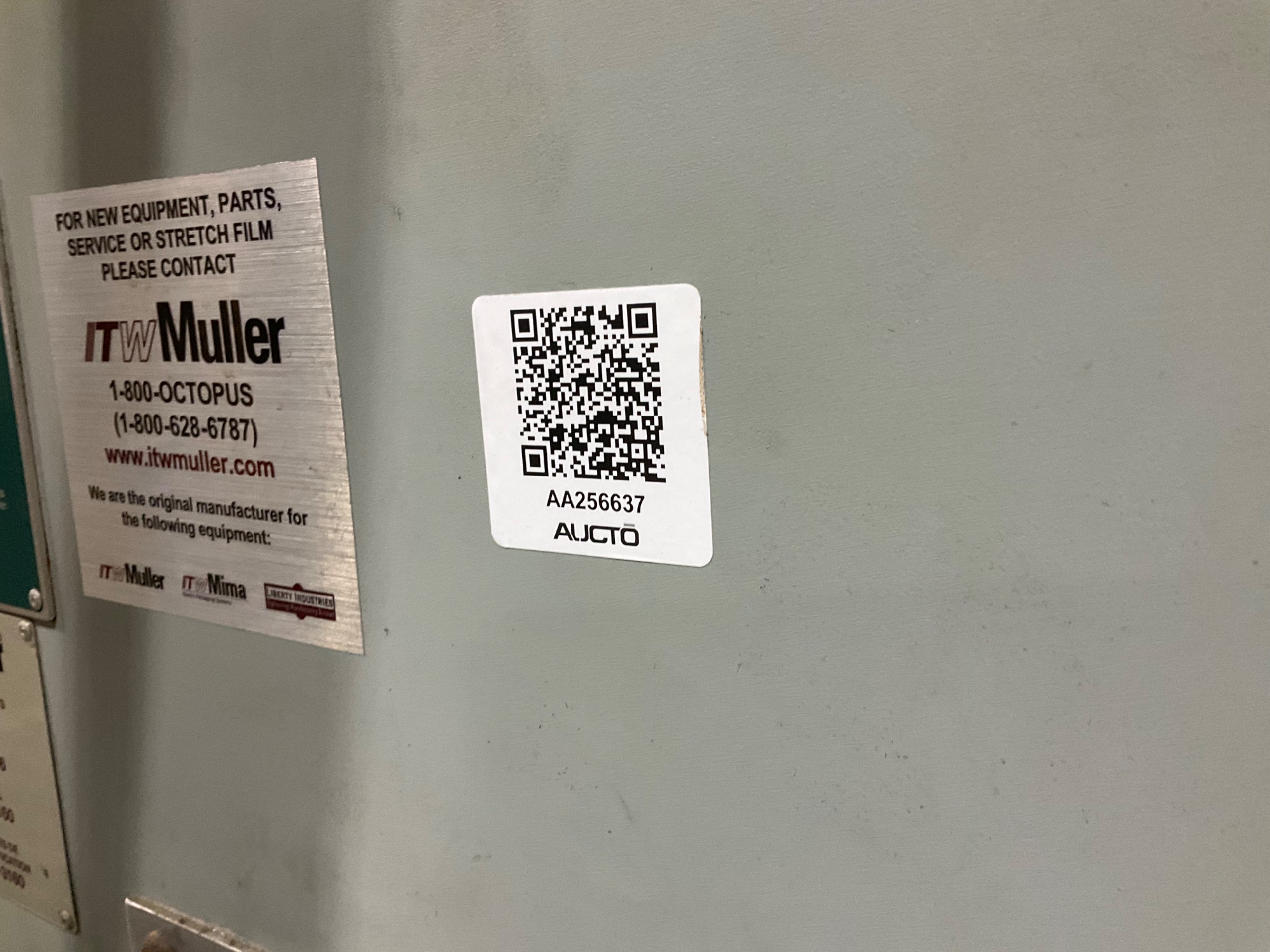ITW MULLER STRETCH WRAPPING MACHINE - undefined