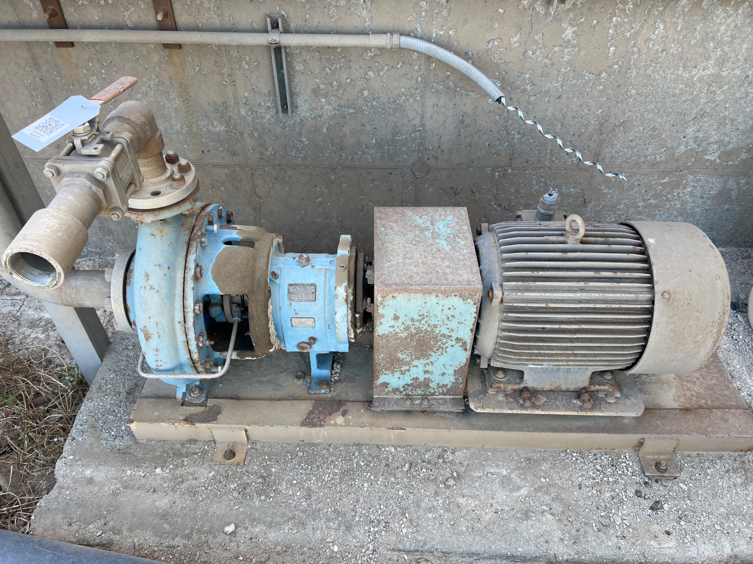 GOULDS PUMPS INC. 3196 PUMP WITH MOTOR - undefined
