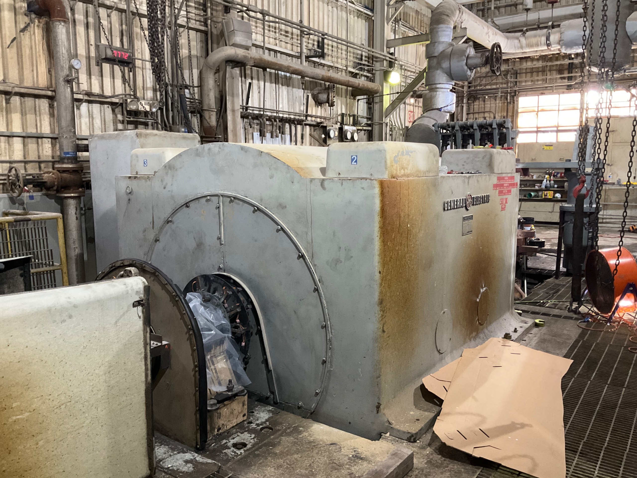 GENERAL ELECTRIC 316X163 STEAM TURBINE–GENERATOR - undefined