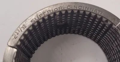 SUPERIOR CINCINNATI COLLET PAD, 2 17/32" SERRATED - undefined