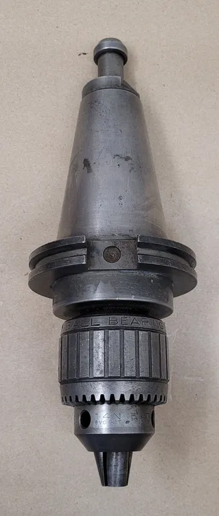 JACOBS 14N BALL BEARING SUPER CHUCK 3JT CAT 50 0-1/2 IN 0-13 MM K3 KEY - undefined