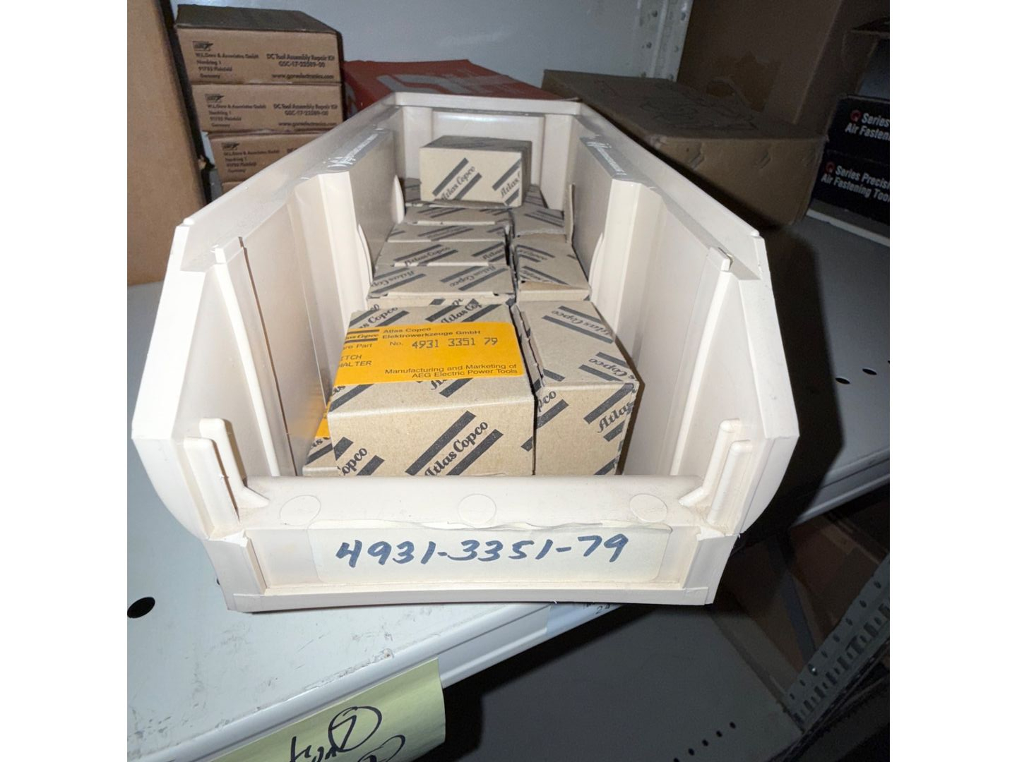 BULK INVENTORY OF INDUSTRIAL PARTS AND TOOLS - undefined