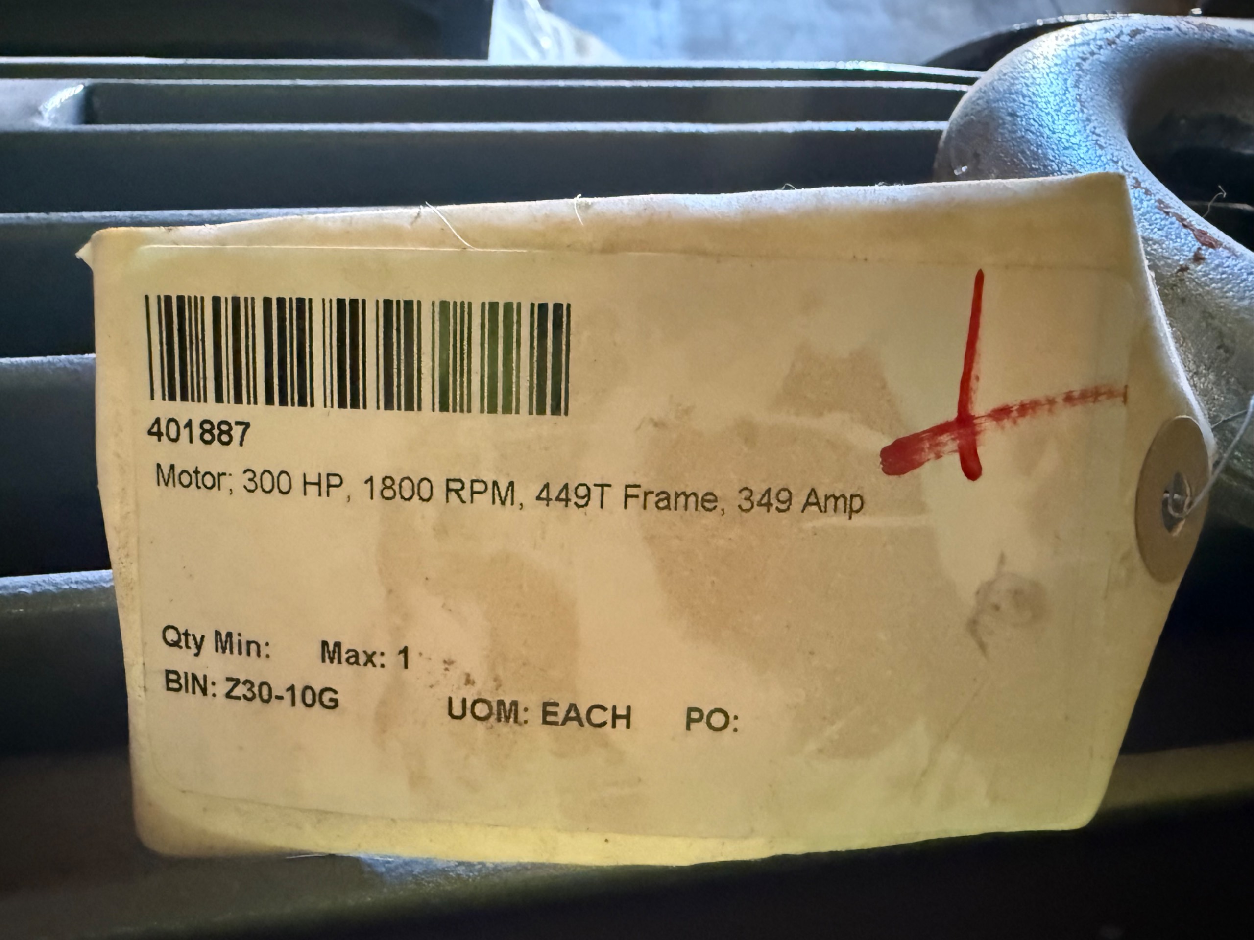 TECO WESTINGHOUSE EP3004 AC MOTOR - undefined