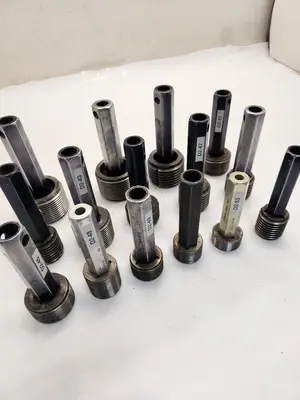 REPUBLIC GO-NO GO GUAGES (2) 3.150-6NS LH 2 1/2" - 8NS 2 1/2"-6 ND 3" -4NC 7/8"-5 NS - undefined