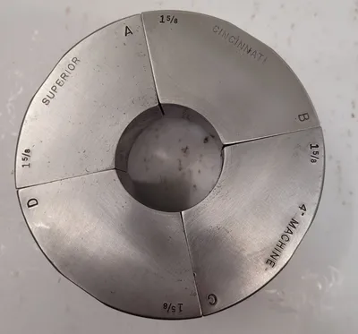 SUPERIOR CINCINNATI COLLET PAD 1 5/8" S-STYLE EMERGENCY NON-SERRATED - undefined