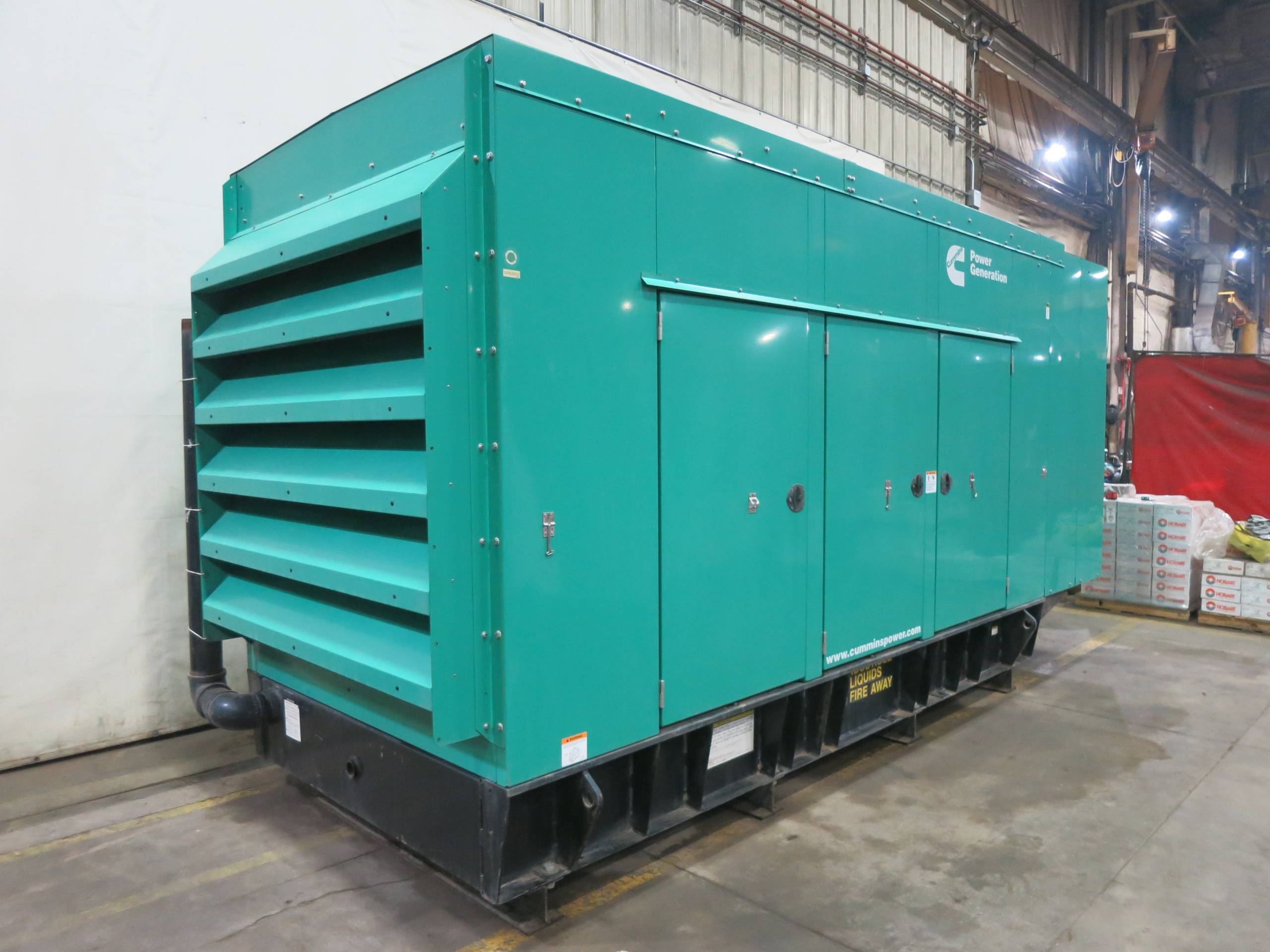 2012 CUMMINS DQDAA 250 KW DIESEL GENERATOR - undefined