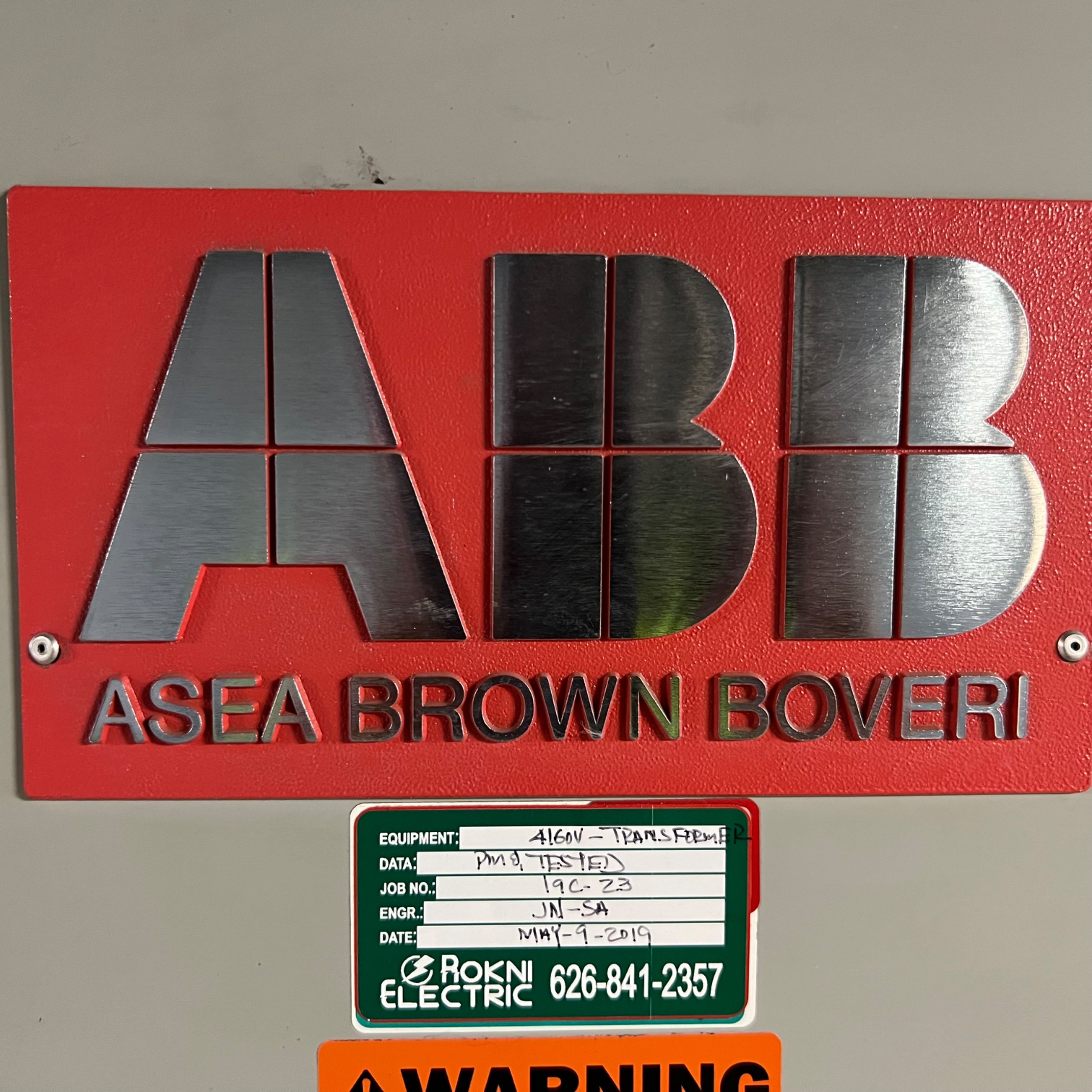 ABB DRY TYPE TRANSFORMER - undefined