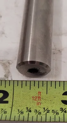 WALTER INDEXABLE MILL CUTTER, 0.472" CUT DIAMETER, 6.3" OAL, 45 DEGREE ANGLE - undefined