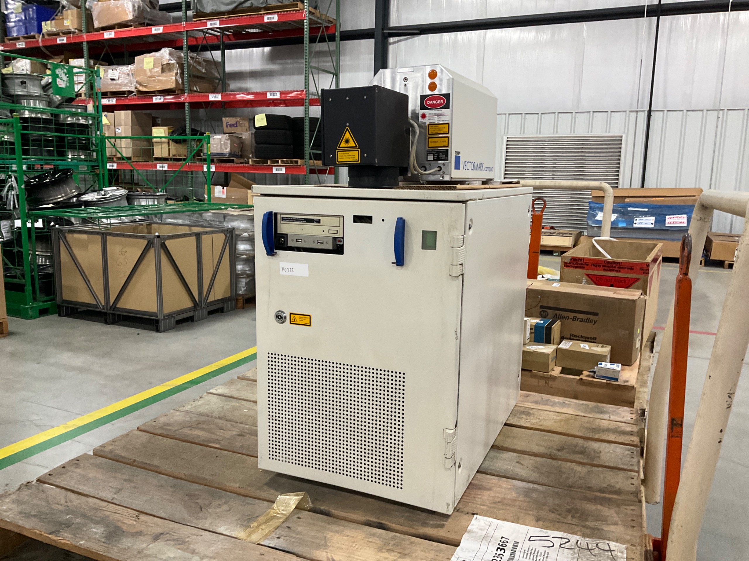 2008 TRUMPF VECTORMARK COMPACT LASER MARKING SYSTEM - undefined