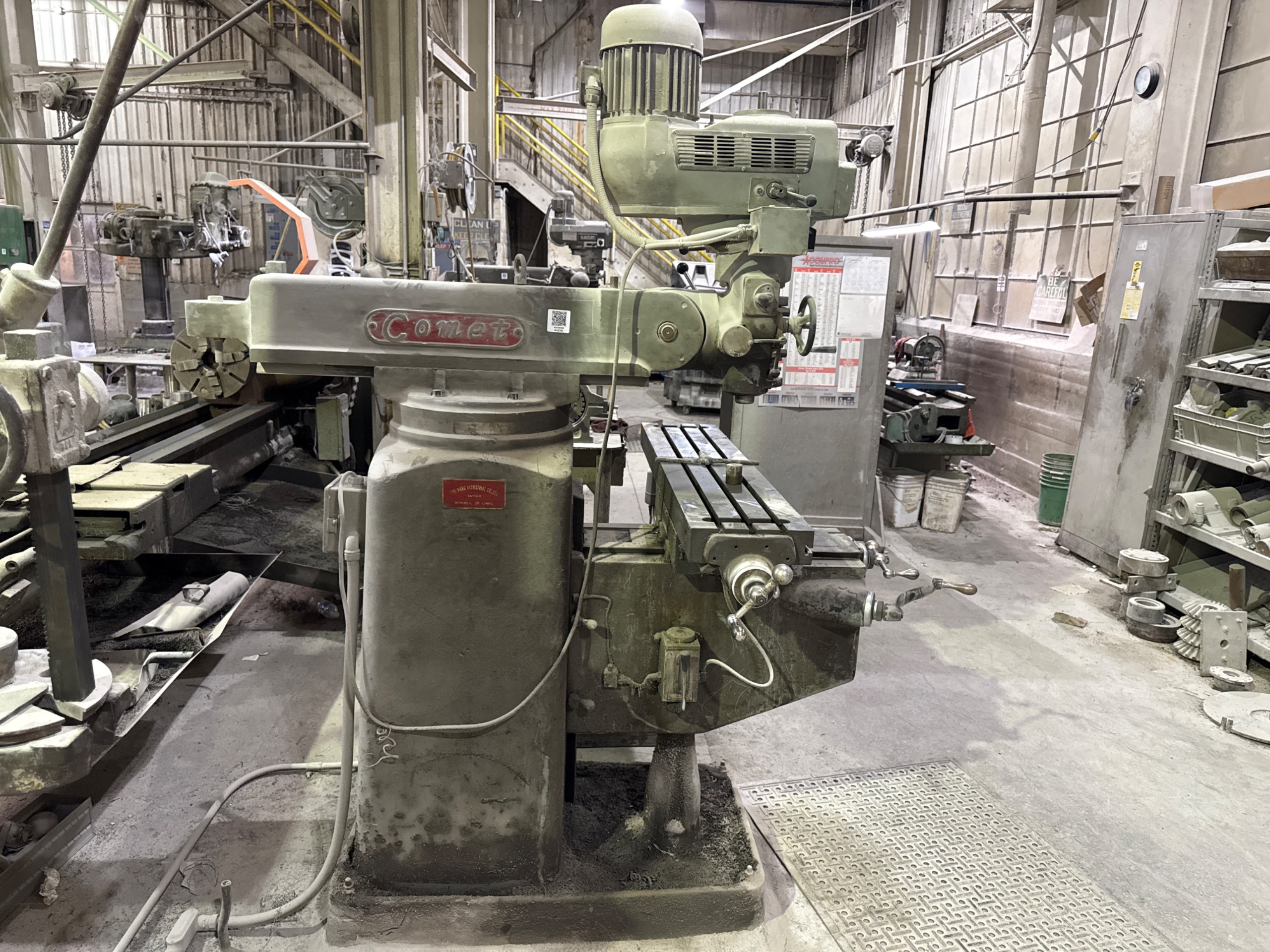 1984 COMET 3KV VERTICAL MILLING MACHINE - undefined