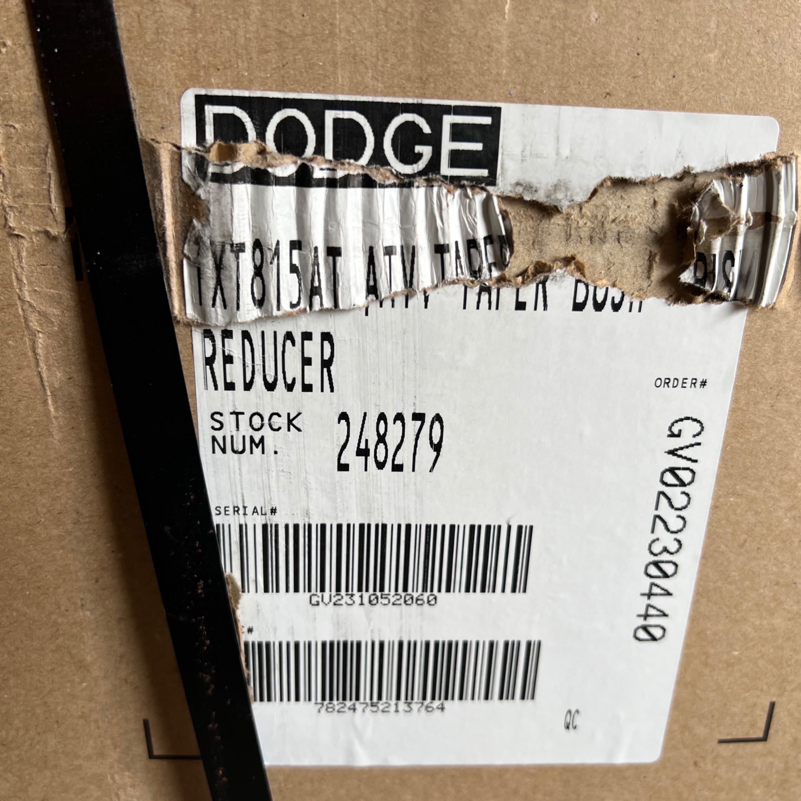 DODGE TXT815AT TORQUE-ARM SPEED REDUCER - undefined