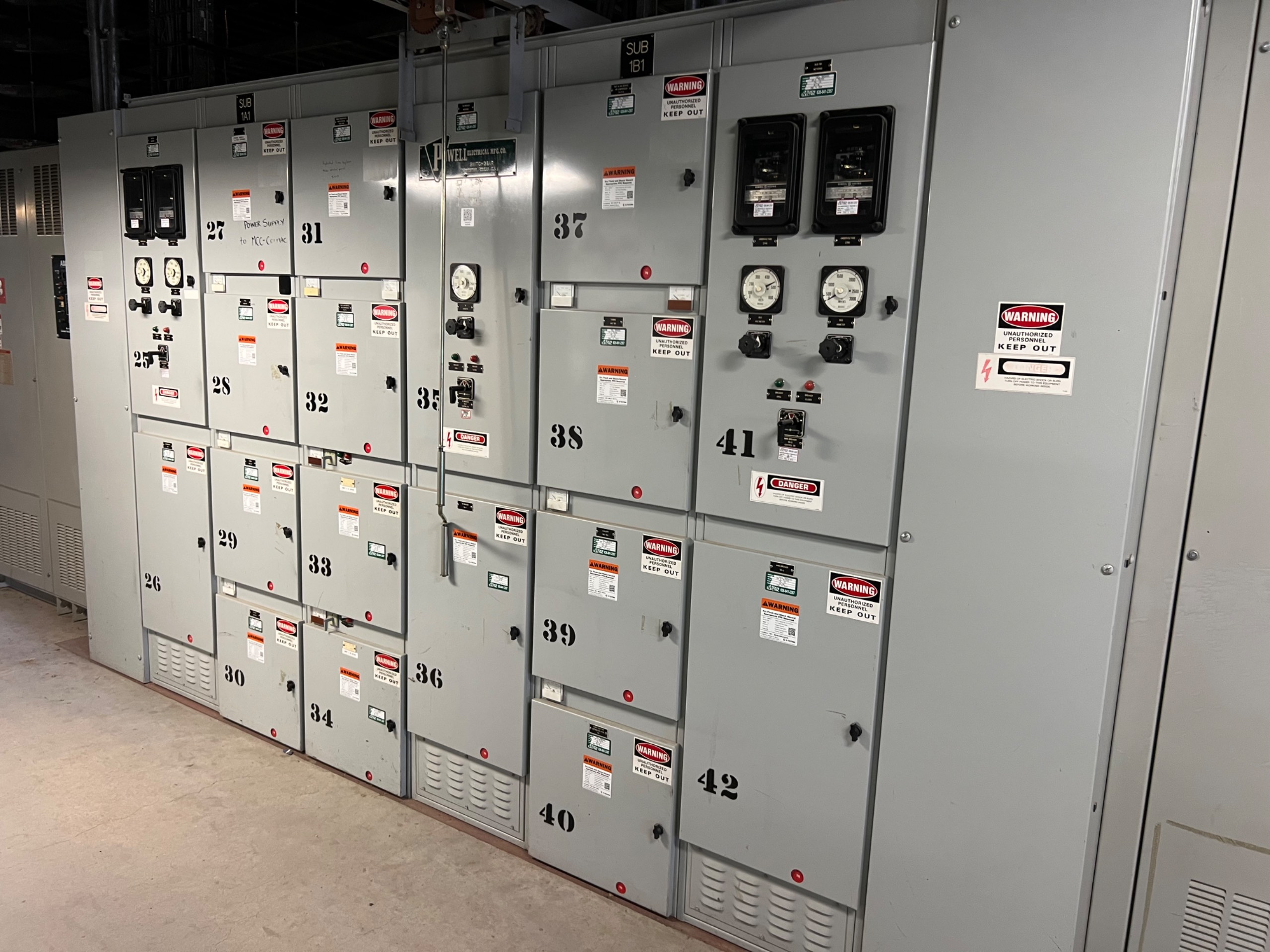 BULK QTY OF MOTOR CONTROL CENTERS - undefined