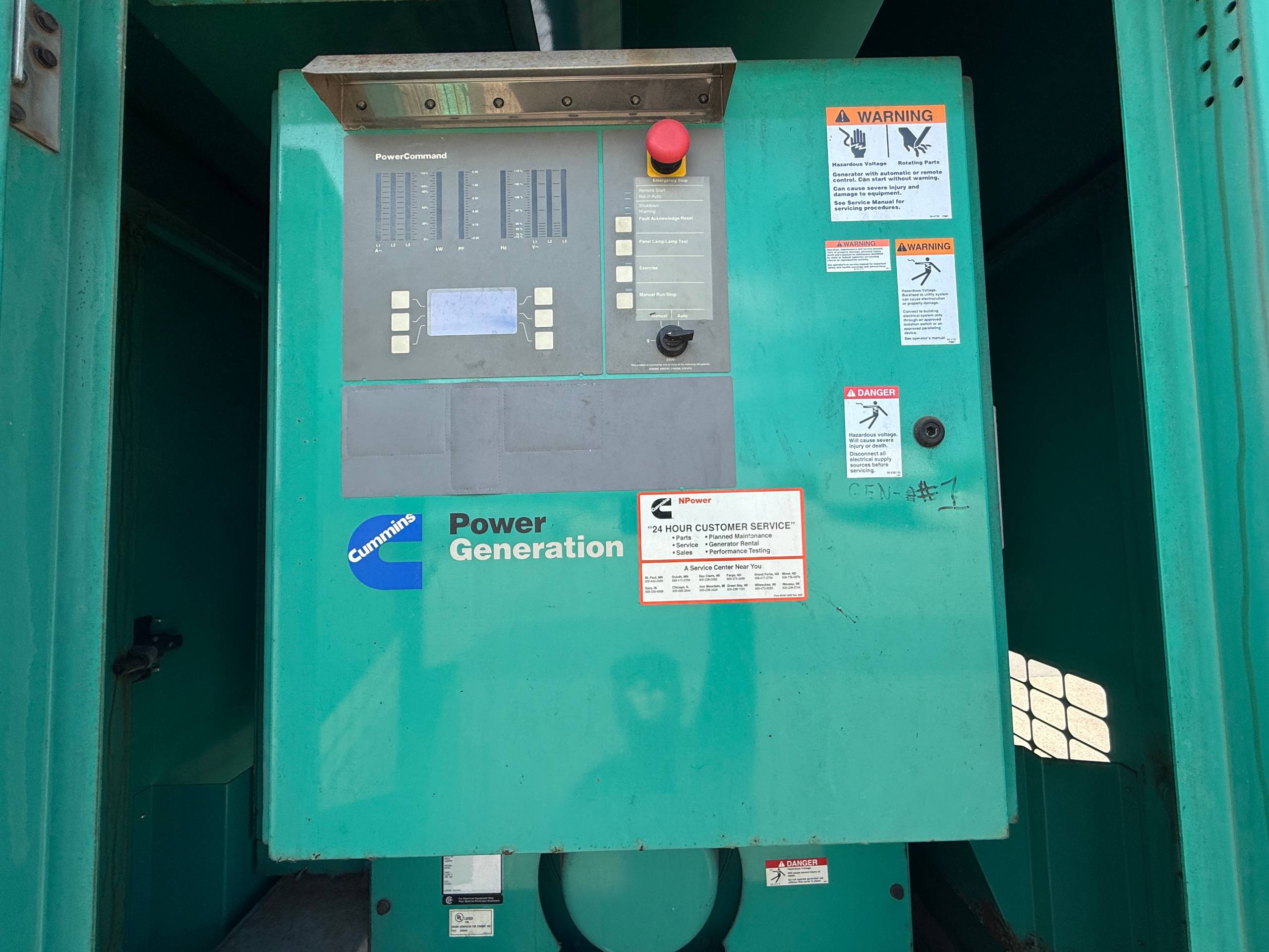 2003 CUMMINS DFEK 500 KW DIESEL GENERATOR - undefined