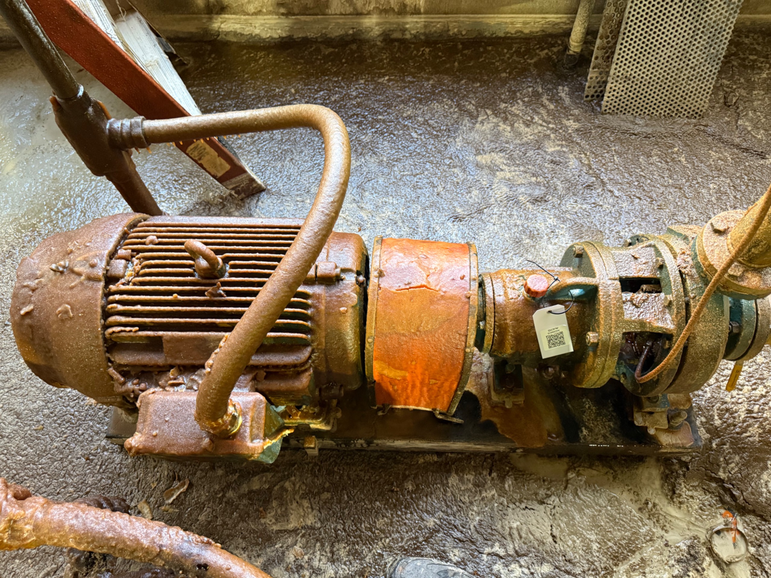 PUMP & 50 HP MOTOR ASSEMBLY - undefined