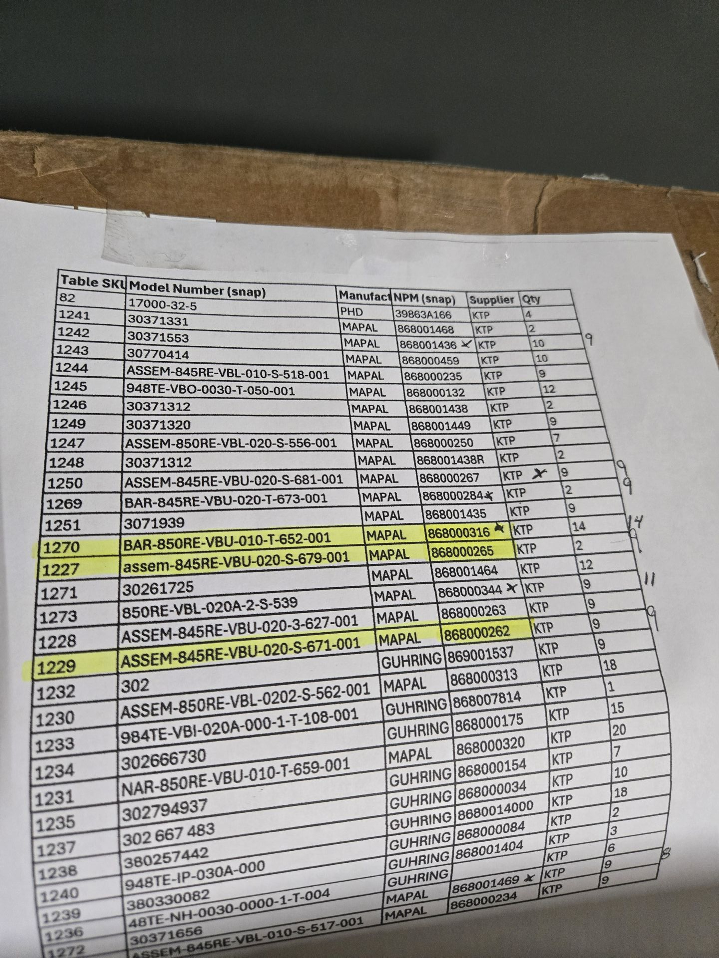 BULK QTY OF MAPAL TOOLING - undefined
