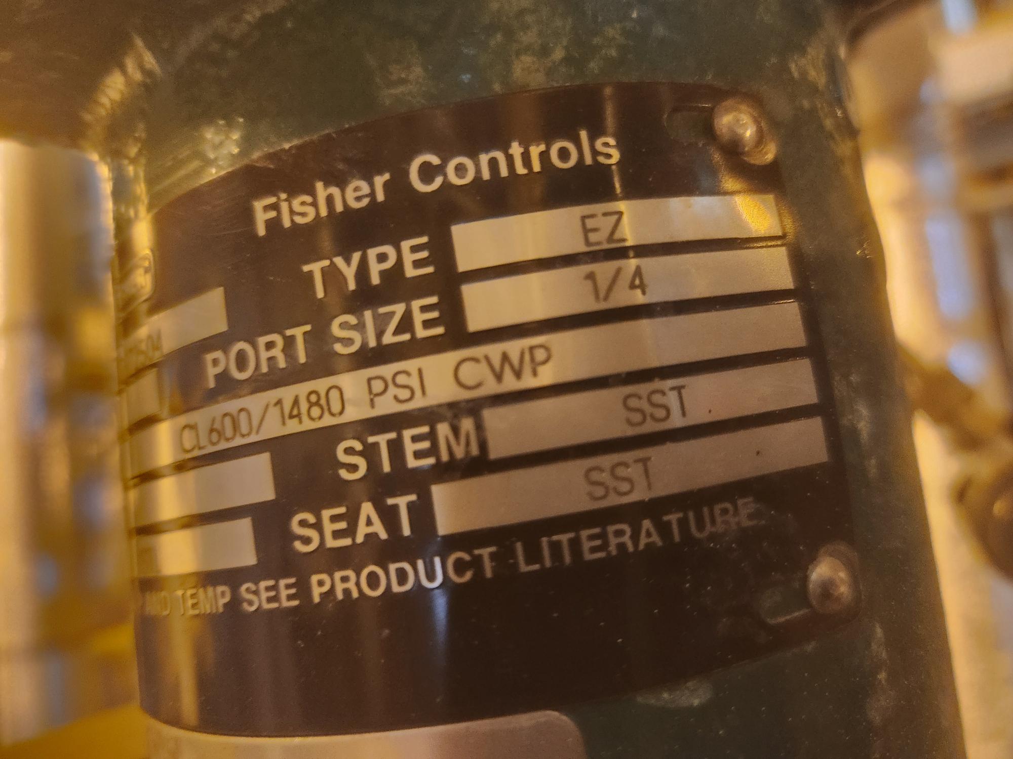 FISHER EZ CONTROL VALVE & 667 ACTUATOR ASSEMBLY - undefined