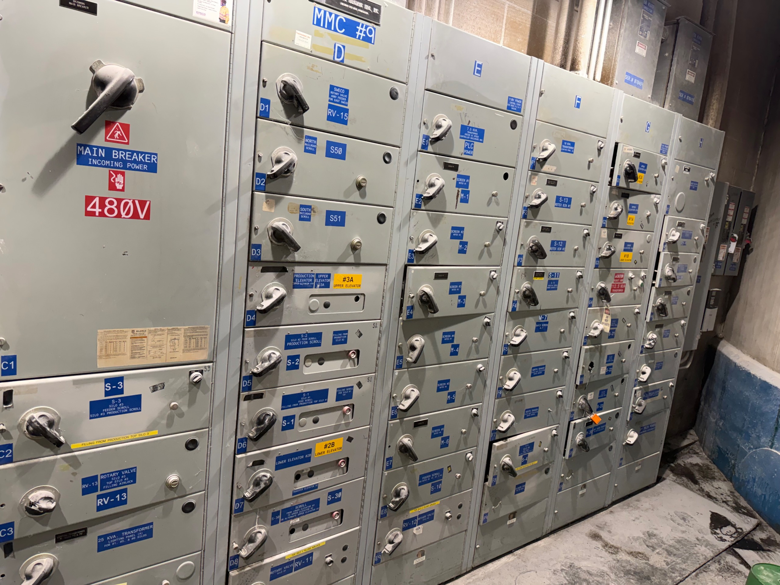 BULK QTY OF CONTENTS OF ELECTRICAL ROOM - undefined