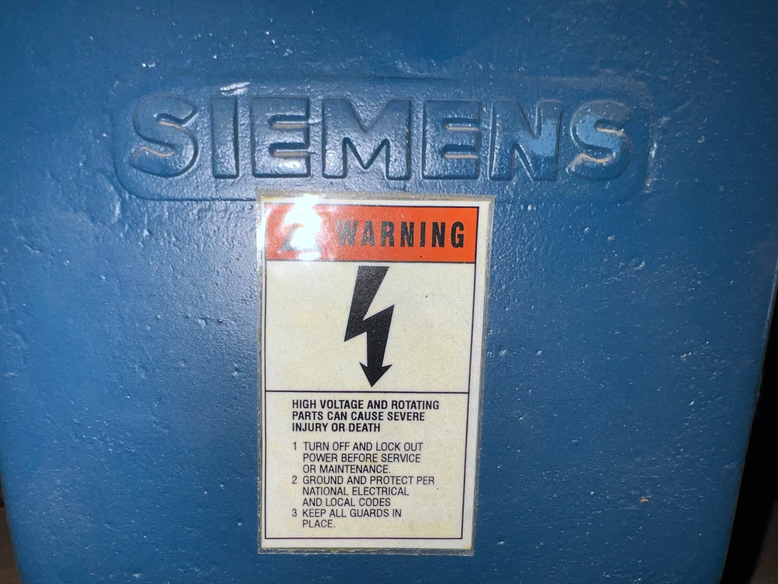 2004 SIEMENS RGZESD1 AC MOTOR - undefined