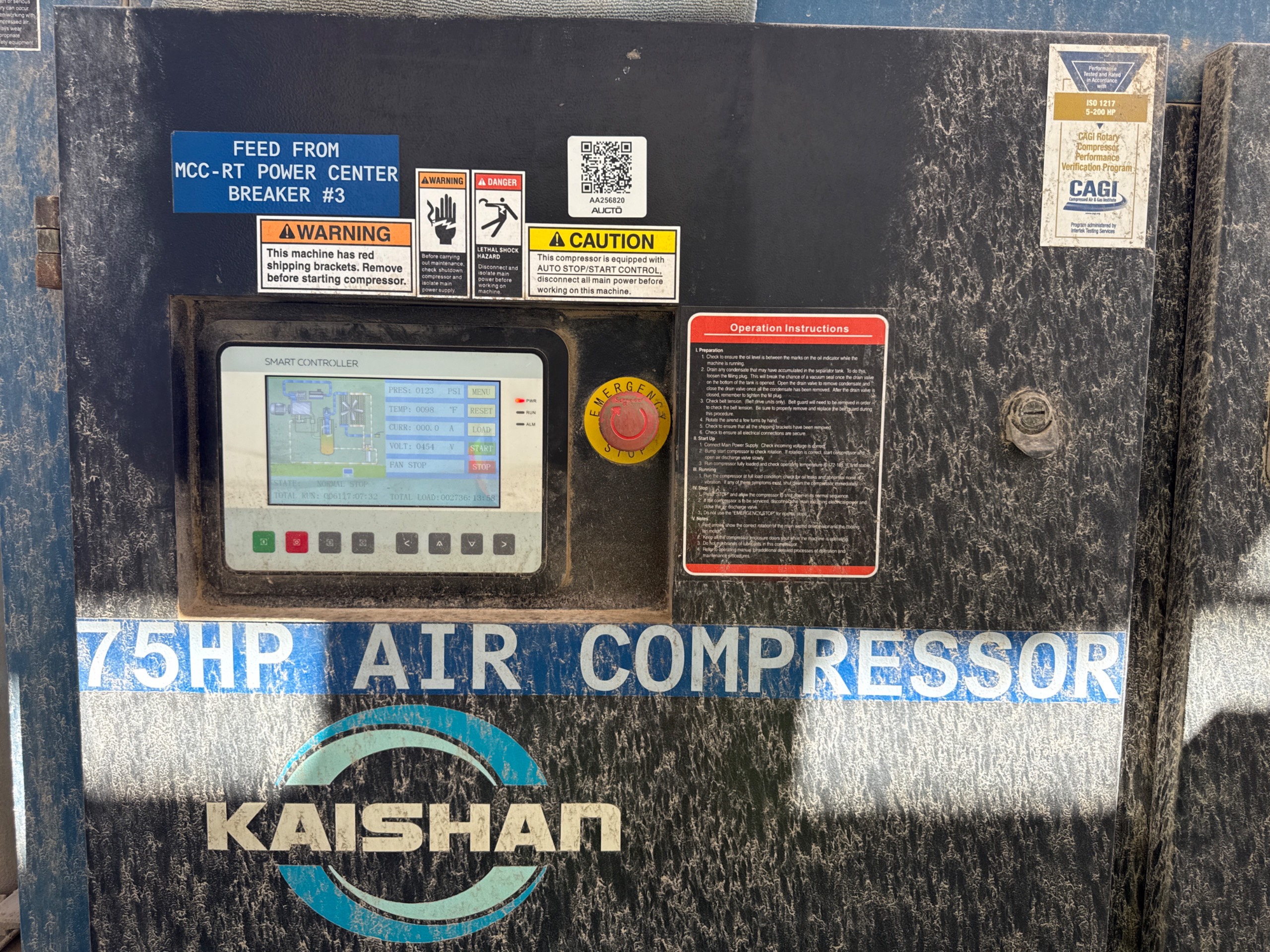 2022 KAISHAN KRSP-75 AIR COMPRESSOR - undefined