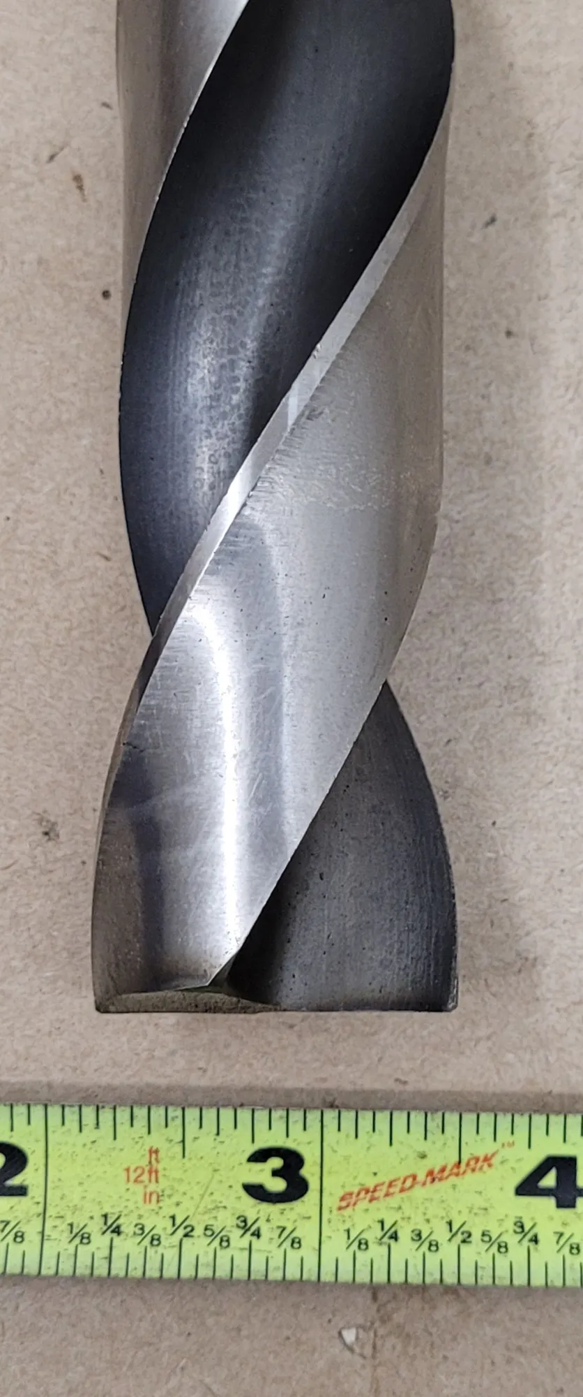 ACE 1-19/64" HSS TWIST DRILL, 4MT MORSE TAPER, 13" OAL, 7" FLUTE LENGTH - undefined