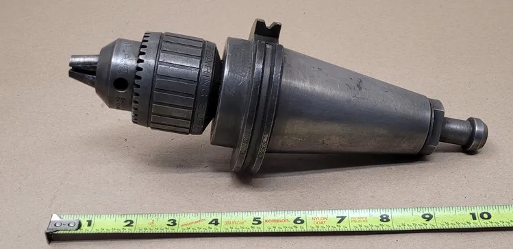 JACOBS 14N BALL BEARING SUPER CHUCK 3JT CAT 50 0-1/2 IN 0-13 MM K3 KEY - undefined