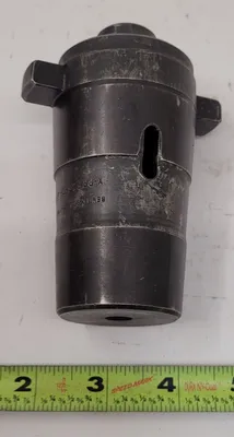 SCULLY JONES 95414 X-PRESS-CHANGE END MILL HOLDER CAT 45, OAL 4-1/2IN, 7/16IN BORE DIA - undefined