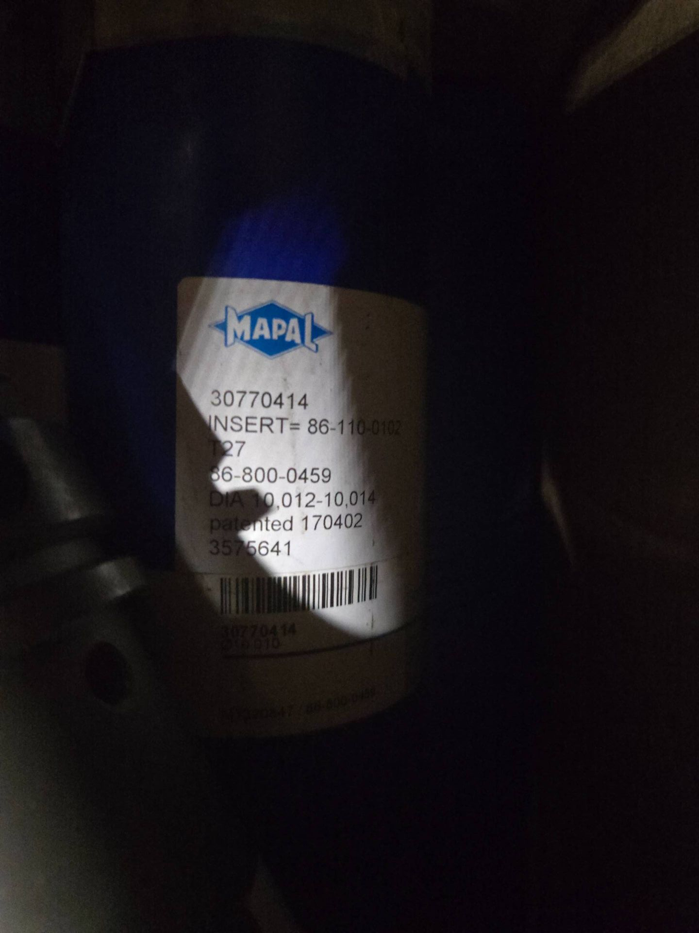 BULK QTY OF MAPAL TOOLING - undefined