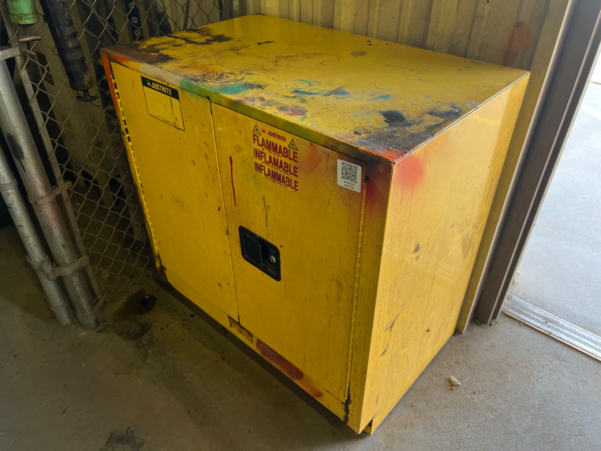 JUSTRITE FLAMMABLE STORAGE CABINET - undefined