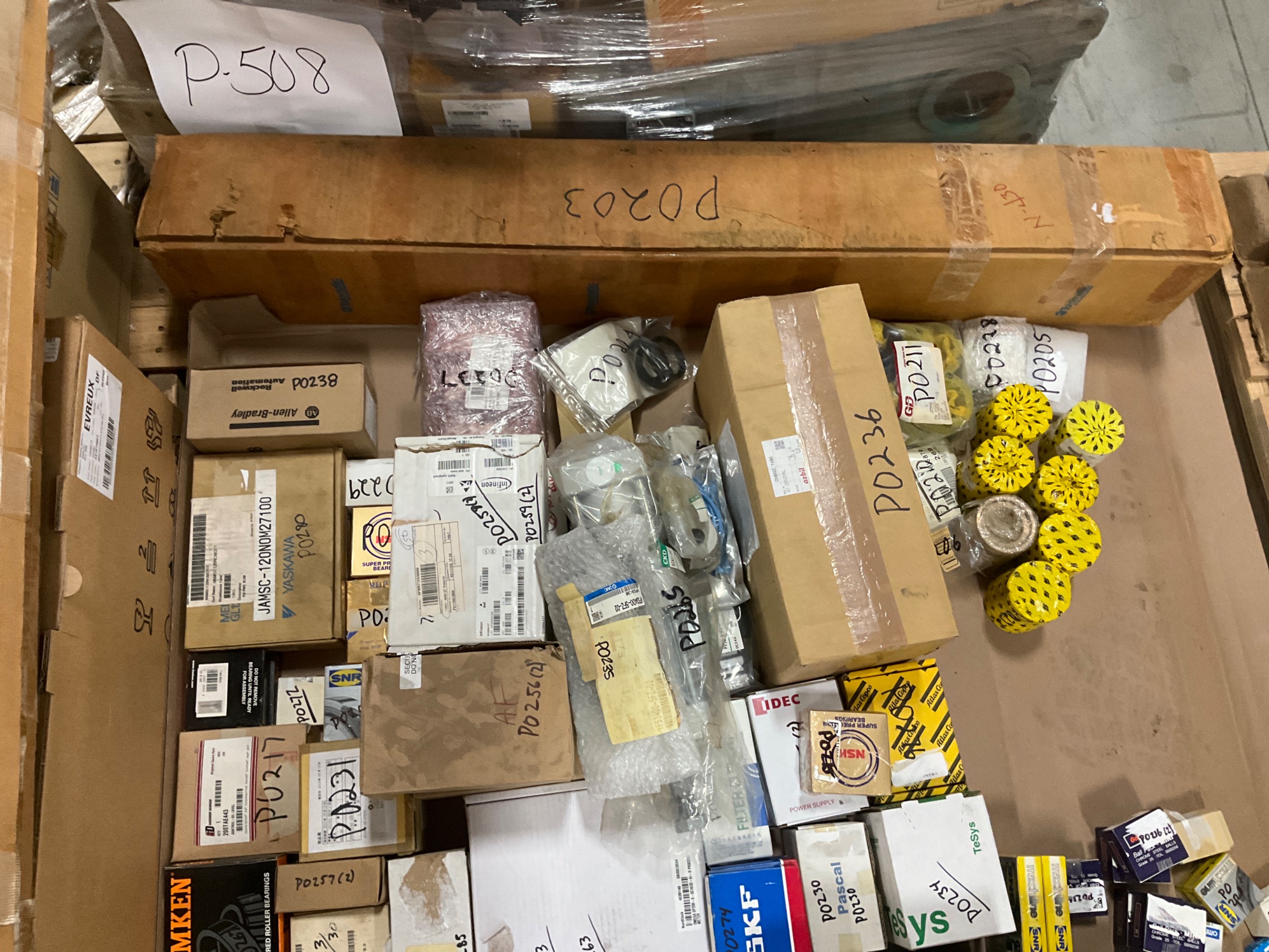 BULK LIST OF BEARINGS - undefined