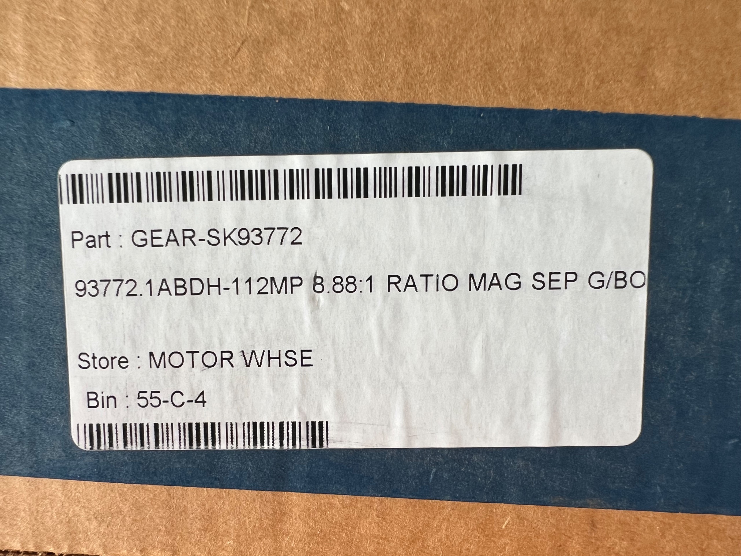 MOTOR & GEARBOX ASSEMBLY - undefined