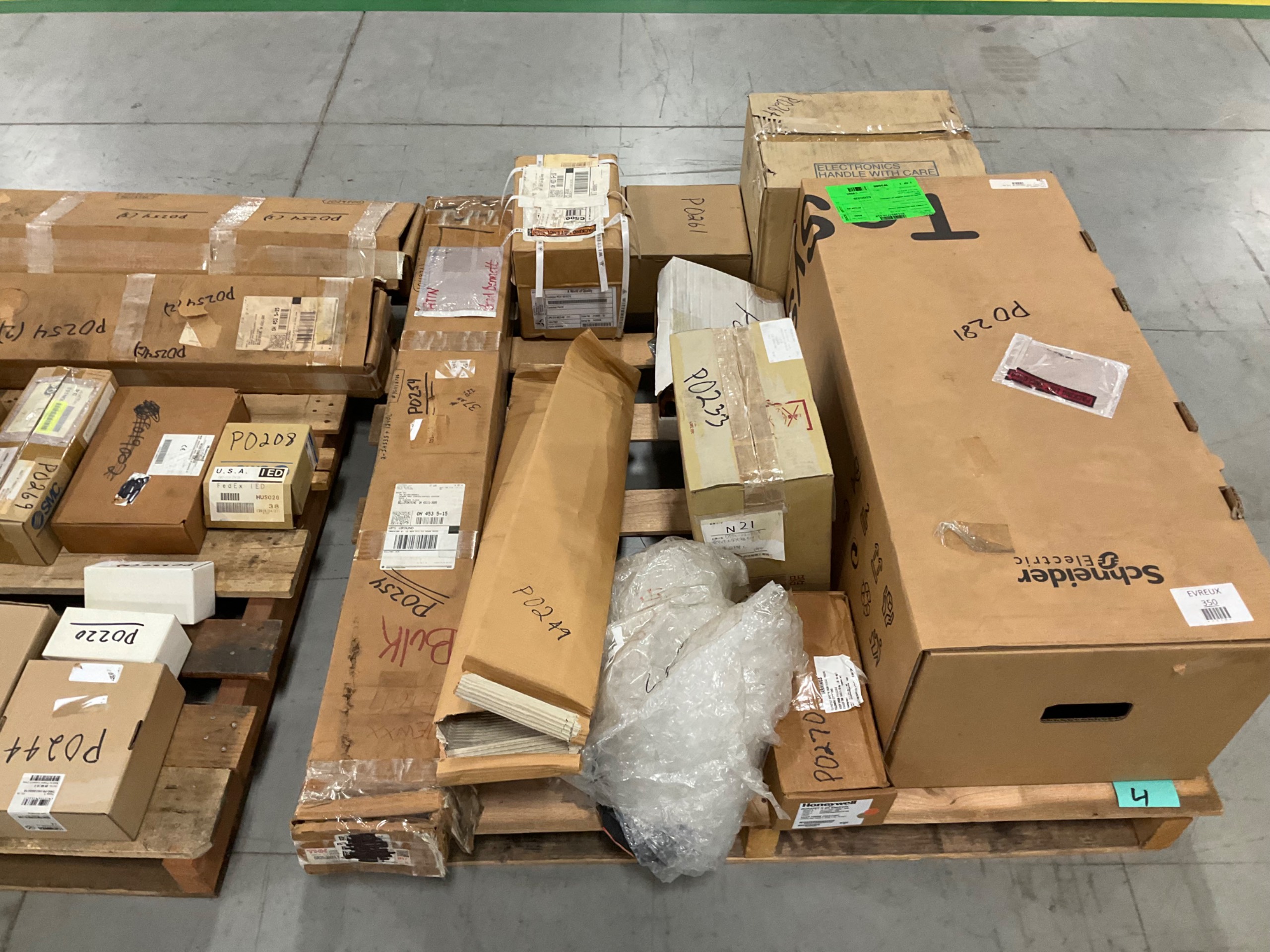 BULK LIST OF ELECTRICAL PARTS - undefined