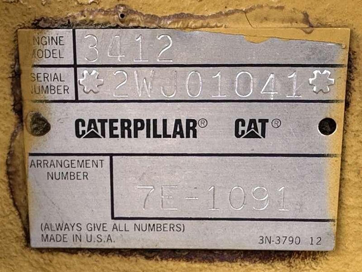 1996 CATERPILLAR 3412 DIESEL GENERATOR 800 KW - undefined