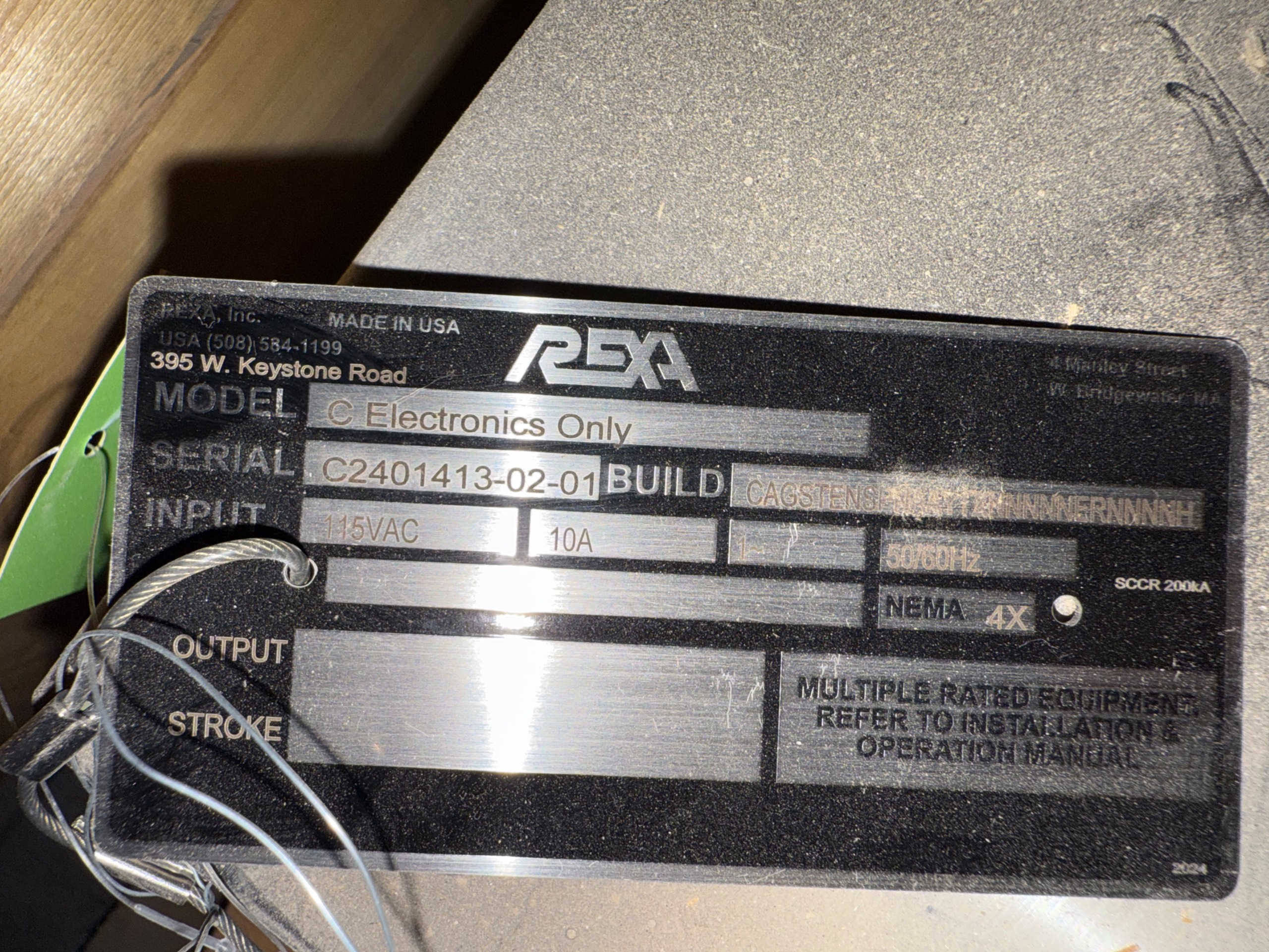 REXA X3D5000-90-C-P ACTUATOR - undefined