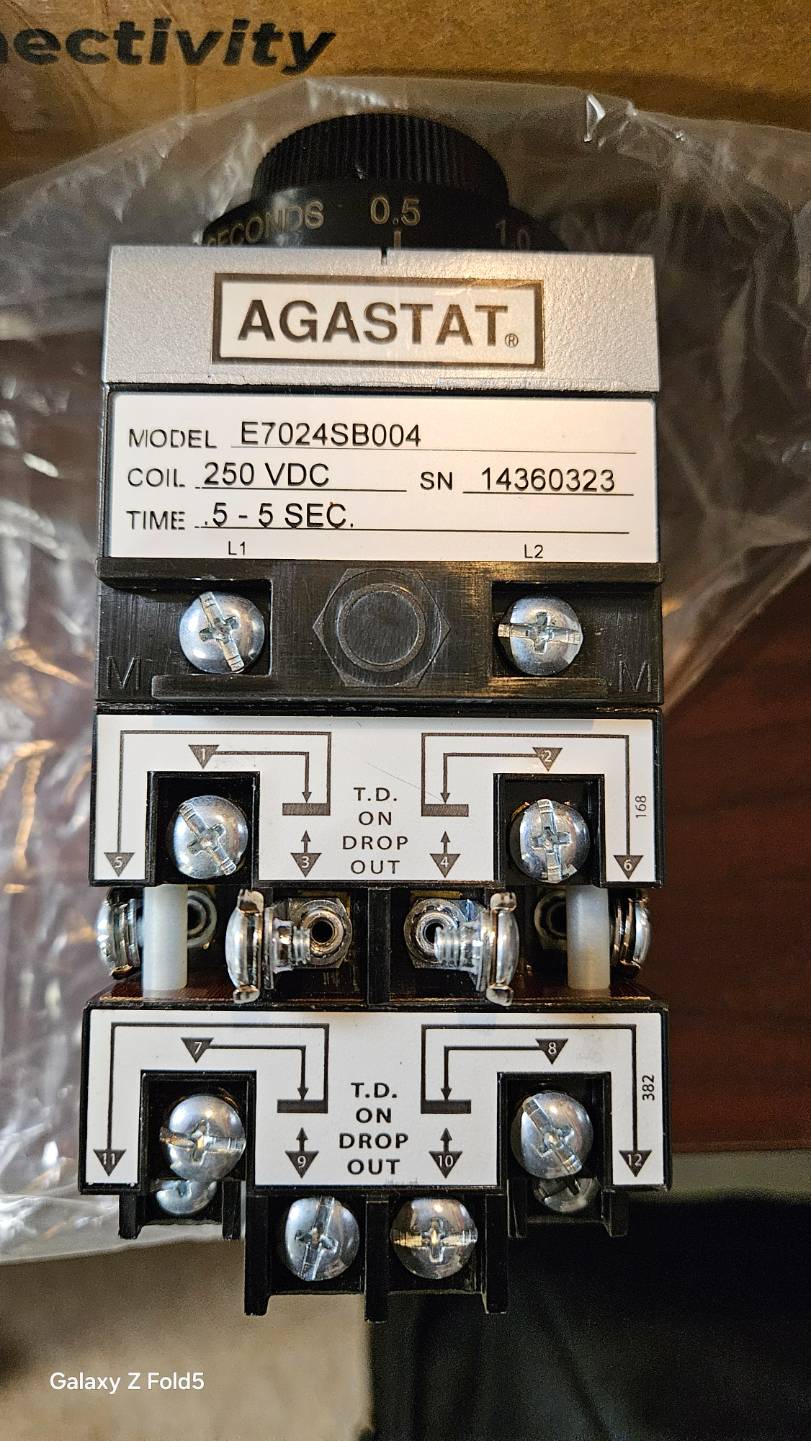 AGASTAT E7024SB004 TIME DELAY RELAY - undefined