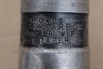 JACOBS 20N BALL BEARING CHUCK W/ KEY, 3/8"-1" CAPACITY, AO405 CHUCK ARBOR, #4 MT - undefined