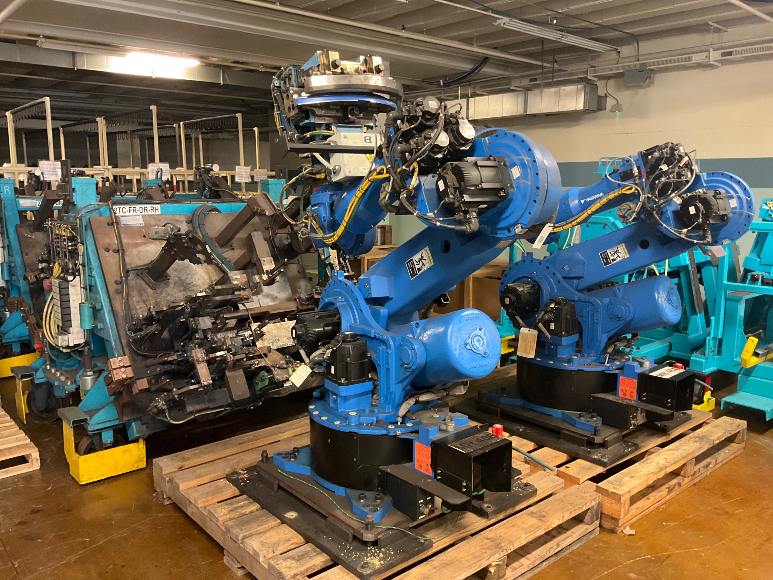 2014 YASKAWA MOTOMAN ES280D ARTICULATED ROBOT & DX100 CONTROLLER ASSEMBLY - undefined