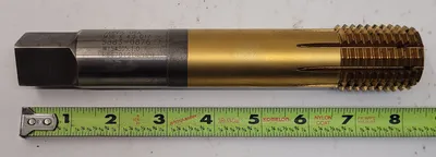 JARVIS USA M36 X 4.0 D17 TAP - 8 FLUTES - OAL 8.25IN - DIA TAP END 1.37IN - undefined