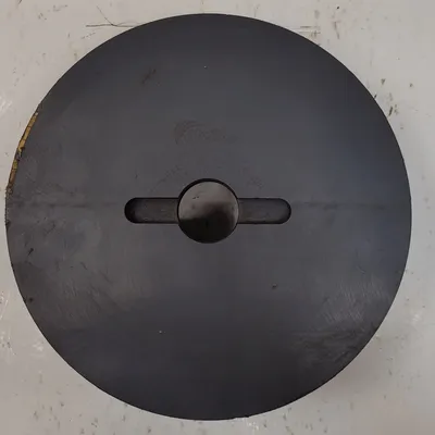 WEILER HIGH DENSITY COMPOSITE DISC BRUSH, 8 IN DIAMETER, 1.5" FILAMENT, 1-1/4" ARBOR, 1800 MAX RPM - undefined