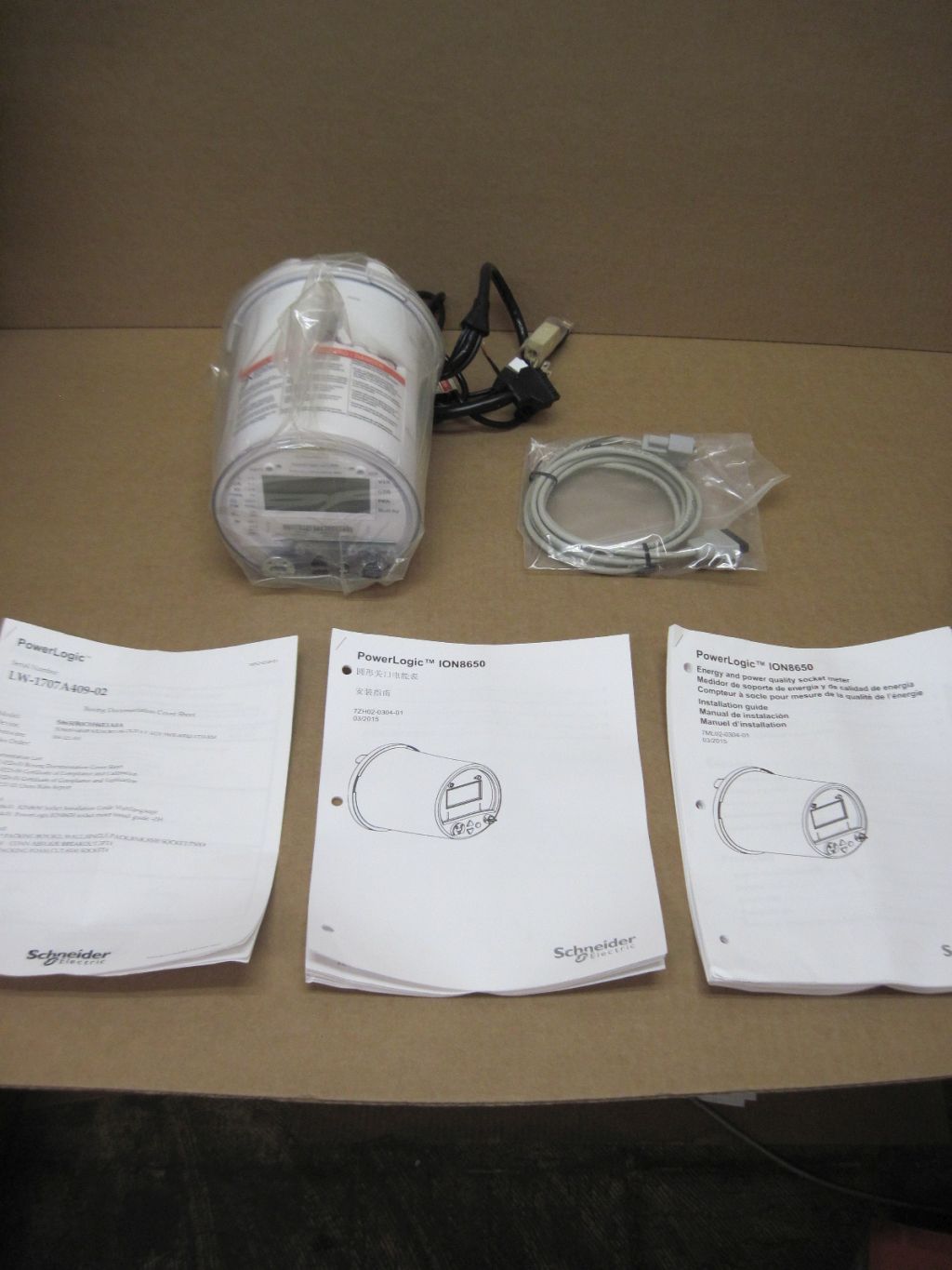 SQUARE D ION8650 POWER FACTOR PANEL METER - undefined